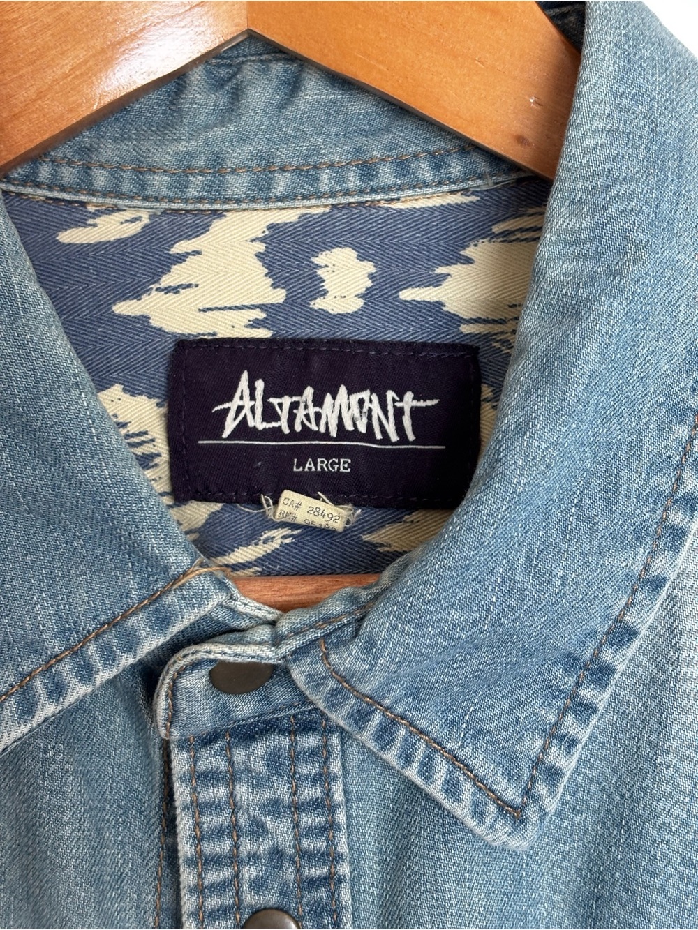 Altamont Light Blue Denim Button-Up Shirt Jacket